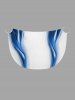 Curve Light Beam 3D Print Convertible Beach Cover -  