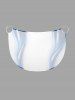 Curve Light Beam 3D Print Convertible Beach Cover -  