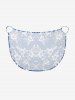 Plus Size Hibiscus Flower Tropical Leaf Print Convertible Hawaii Beach Cover -  