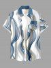 Curve Ligh Beam Print Matching Hawaii Beach Outfit For Couples -  