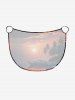Coconut Tree Ombre Sky Print Hawaii Convertible Beach Cover Up -  