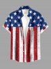 Patriotic American Flag Sparkling Sequin 3D Print Matching Outfit For Couples -  