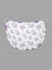 Hibiscus Flower Leaf Guitar Turtle Print Convertible Hawaii Beach Cover -  