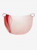 Curve Ombre Print Matching Hawaii Beach Outfit For Couples - CORAL ROSE 