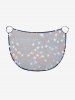Patriotic American Flag Sparkling Sequin 3D Print Convertible Beach Cover -  