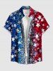 Glitter Sequins Patriotic American Flag Print Matching Outfit For Couples -  