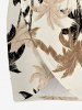 Coconut Tree Print Hawaii Convertible Beach Cover Up -  