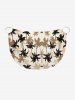 Coconut Tree Print Hawaii Convertible Beach Cover Up -  