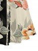Flower Leaf Branch Print Matching Hawaii Beach Outfit For Couples -  