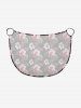 Tropical Leaf Hibiscus Flower Print Hawaii Convertible Beach Cover Up - Rouge 1X