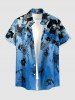 Hibiscus Flower Leaf Branch Print Matching Hawaii Beach Outfit For Couples -  