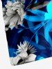 Dandelion Flower Leaf Print Convertible Hawaii Beach Cover -  