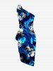 Dandelion Flower Leaf Print Convertible Hawaii Beach Cover -  