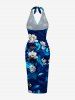 Dandelion Flower Leaf Print Convertible Hawaii Beach Cover -  