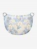 Coconut Tree Sea Hibiscus Flower Print Hawaii Convertible Beach Cover Up -  