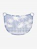 Coconut Tree Sea Waves Print Convertible Hawaii Beach Cover -  