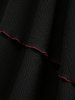 Textured Two Tone Handkerchief Dress with Removable Belt -  