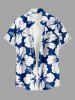 Hibiscus Flower Print  Matching Hawaii Beach Outfit For Couples -  