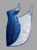 Leaf Branch Ombre Print Hawaii Convertible Beach Cover Up -  