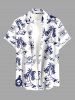 Coconut Tree Skulls Print Matching Hawaii Beach Outfit For Couples -  