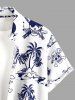 Coconut Tree Skulls Print Matching Hawaii Beach Outfit For Couples -  