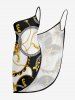 Geometric Graphic Flower Chain Print Matching Hawaii Beach Outfit For Couples -  