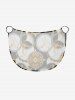 Geometric Graphic Flower Chain Print Matching Hawaii Beach Outfit For Couples -  
