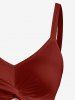 Flower Leaf Print Matching Hawaii Beach Outfit For Couples - Rouge Vineux 