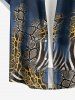 African Printed Matching Couple Outfit Leopard Snake Zebra Hawaiian Set -  