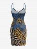 African Printed Matching Couple Outfit Leopard Snake Zebra Hawaiian Set -  