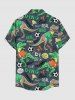 Cartoon Dinosaur Football Letters Print Matching Outfit For Couples -  