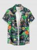 Cartoon Dinosaur Football Letters Print Matching Outfit For Couples -  