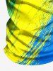 National Flag Color Style Print Football Match Zipper Polo Shirt For Men -  