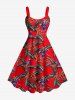 Parrots Feather Print Matching Hawaii Beach Outfit For Couples -  