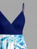 Hibiscus Flower Leaf Oil Painting Print Matching Hawaii Beach Outfit For Couples -  