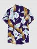 Tenue hawaïenne de plage assortie pour couple avec imprimé fleurs et feuilles - Concorde 