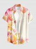 Hibiscus Flower Shell Print Matching Hawaii Beach Outfit For Couples -  