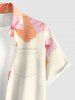 Hibiscus Flower Shell Print Matching Hawaii Beach Outfit For Couples -  