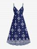 Ethnic Graphic Print Matching Hawaii Beach Outfit For Couples -  