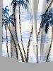 Coconut Tree Cloud Print Matching Hawaii Beach Outfit For Couples -  