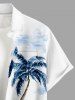 Coconut Tree Cloud Print Matching Hawaii Beach Outfit For Couples -  