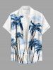 Coconut Tree Cloud Print Matching Hawaii Beach Outfit For Couples -  
