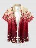 Matching Hawaii Shirt and Romper Beach Outfit Flower Blossom Print For Couples -  