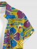 Hibiscus Flower Ethnic Graphic Print Matching Hawaii Beach Outfit For Couples -  
