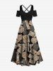 African Printed Matching Couple Outfit Ethnic Geometric Graphic Hawaiian Set -  