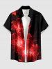 Glitter Ombre Hibiscus Flower Print Matching Hawaii Beach Outfit For Couples -  