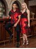 Halloween Castle Ombre Galaxy Cloud Lightning Print Matching Outfit For Couples -  