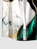 Marble Textured Print Matching Hawaii Beach Outfit For Couples -  