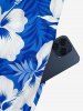 Hibiscus Flower Tropical Leaf Print Matching Hawaii Beach Outfit For Couples -  