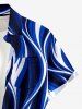 Curve Colorblock Print Matching Hawaii Beach Outfit For Couples -  